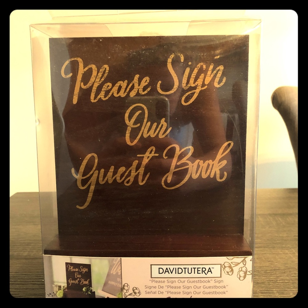 Please Sign Our Guest Book Sign